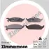 Комплект тормозных колодок, дисковый тормоз ZIMMERMANN 233181601 (фото 1)