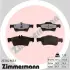 Заднi Mercedes W211 2,0-5,0; W220 2,8-6,0i W221 3.5-6.0i rd:z ZIMMERMANN 233349651 (фото 1)
