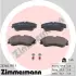 Колодки тормозные, комплект ZIMMERMANN 233461901 (фото 1)