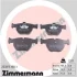 Колодки тормозные, комплект ZIMMERMANN 233971901 (фото 6)