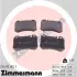 Комплект тормозных колодок, дисковый тормоз ZIMMERMANN 234781651 (фото 1)