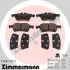 Комплект тормозных колодок, дисковый тормоз ZIMMERMANN 234821652 (фото 1)