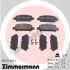 Комплект тормозных колодок, дисковый тормоз ZIMMERMANN 235721401 (фото 1)