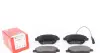 Колодки гальмівні (передні) Fiat Doblo 01-/Opel Combo 1.3-2.0CDTI 12- (Bendix-Bosch) (з датчиком) ZIMMERMANN 237081901 (фото 1)