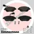 Передні Fiat Bravo II, Punto, Doblo 09- ZIMMERMANN 237091901 (фото 1)