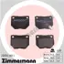 Комплект тормозных колодок, дисковый тормоз ZIMMERMANN 238501601 (фото 1)