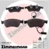 Комплект тормозных колодок, дисковый тормоз ZIMMERMANN 238962052 (фото 1)