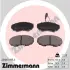 Колодки гальмівні (передні) Citroen Jumper/Fiat Ducato/Peugeot Boxer 94- R15 (з датчиком) (Brembo) ZIMMERMANN 239171951 (фото 1)