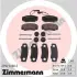 Комплект тормозных колодок, дисковый тормоз ZIMMERMANN 239212002 (фото 1)