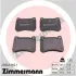 Комплект тормозных колодок, дисковый тормоз ZIMMERMANN 239451651 (фото 1)
