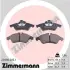 Комплект тормозных колодок, дисковый тормоз ZIMMERMANN 239902051 (фото 1)