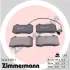 Комплект тормозных колодок, дисковый тормоз ZIMMERMANN 241431501 (фото 1)