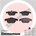 Колодки гальмівні дискові. к-кт ZIMMERMANN 242531751 (фото 7)