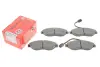 Колодки гальмівні (передні) Citroen Jumper/Fiat Ducato/Peugeot Boxer 06- (Brembo) (з датчиком) ZIMMERMANN 244681901 (фото 2)