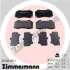 Передні Mazda MX-5 1.5-2.0 15-, Fiat 124 Spider 1.4 16- ZIMMERMANN 255281351 (фото 1)