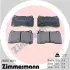 Передні Honda Civic X 2.0 Type-R ZIMMERMANN 258501601 (фото 1)