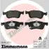 Передні Nissan Citan, Qashqai III 21- ZIMMERMANN 265941751 (фото 1)