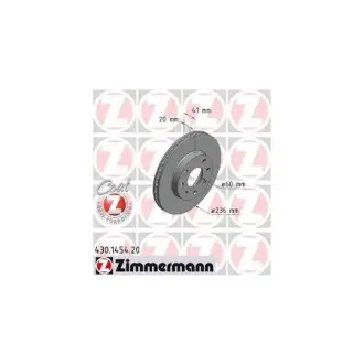 Диск гальмівний ZIMMERMANN 430145420