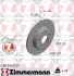 Задні Opel Astra K 1.0-1.6 r15 2017- 276х26 ZIMMERMANN 430264320 (фото 1)