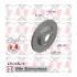 Brake disc. Диск тормозной ZIMMERMANN 470243620 (фото 1)