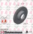 Передні Toyota Sequoia, Land Cruiser 200, Lexus LX 570 2015- 354x32mm ZIMMERMANN 590283520 (фото 1)