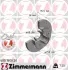 Тормозной диск ZIMMERMANN 600160020 (фото 1)