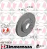 Гальмівний диск передній Audi A3. VW Golf 7. Skoda ZIMMERMANN 600325120 (фото 1)