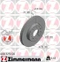 Гальмівний диск передній Audi A3. VW Golf 7. Skoda ZIMMERMANN 600325120 (фото 6)