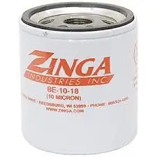 Hydraulic filter, Spin-On. Фильтр гидравлический, накручиваемый ZINGA BE1018